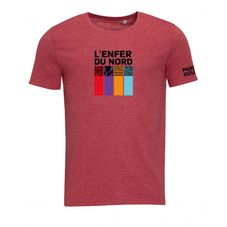 T-shirt Paris Roubaix Enfer Homme