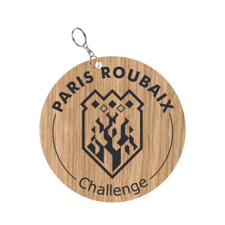 Porte Clé Paris Roubaix Challenge BLACK LOGO