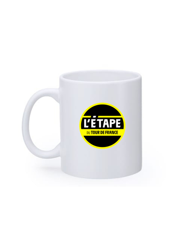 Mug L'ETAPE DU TOUR DE FRANCE Logo Blanc