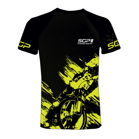 Maillot Speedway THE ICONIC Noir & Jaune