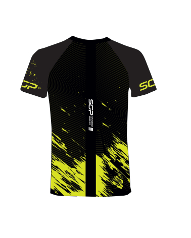 Maillot Speedway THE ICONIC Noir & Jaune