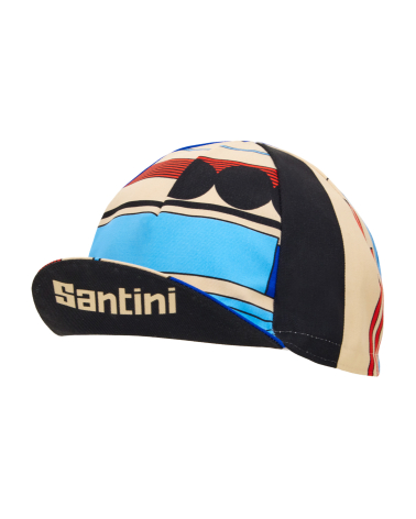 Santini Paris Roubaix 2024 Cycling Cap Blue