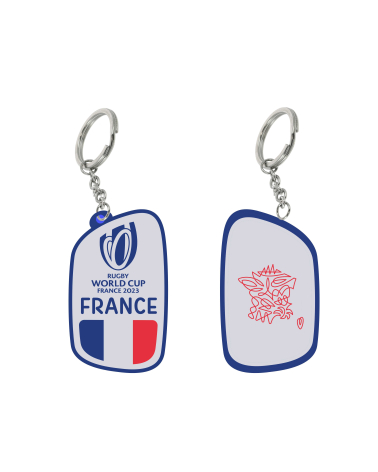 Porte-clés Coupe du Monde de Rugby France 2023 French Flag