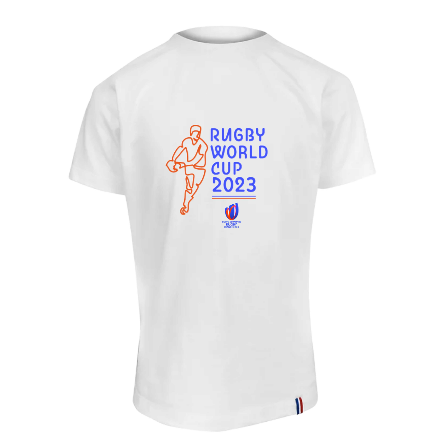 T-shirt Coupe du Monde de Rugby France 2023  Player Made in France Blanc Enfant