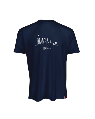 T-shirt Coupe du Monde de Rugby France 2023  South of France Navy Mixte