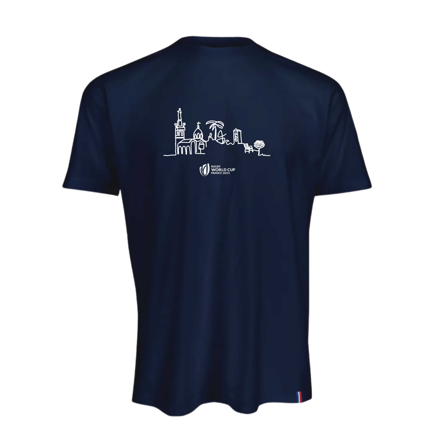 T-shirt Coupe du Monde de Rugby France 2023  South of France Navy Mixte