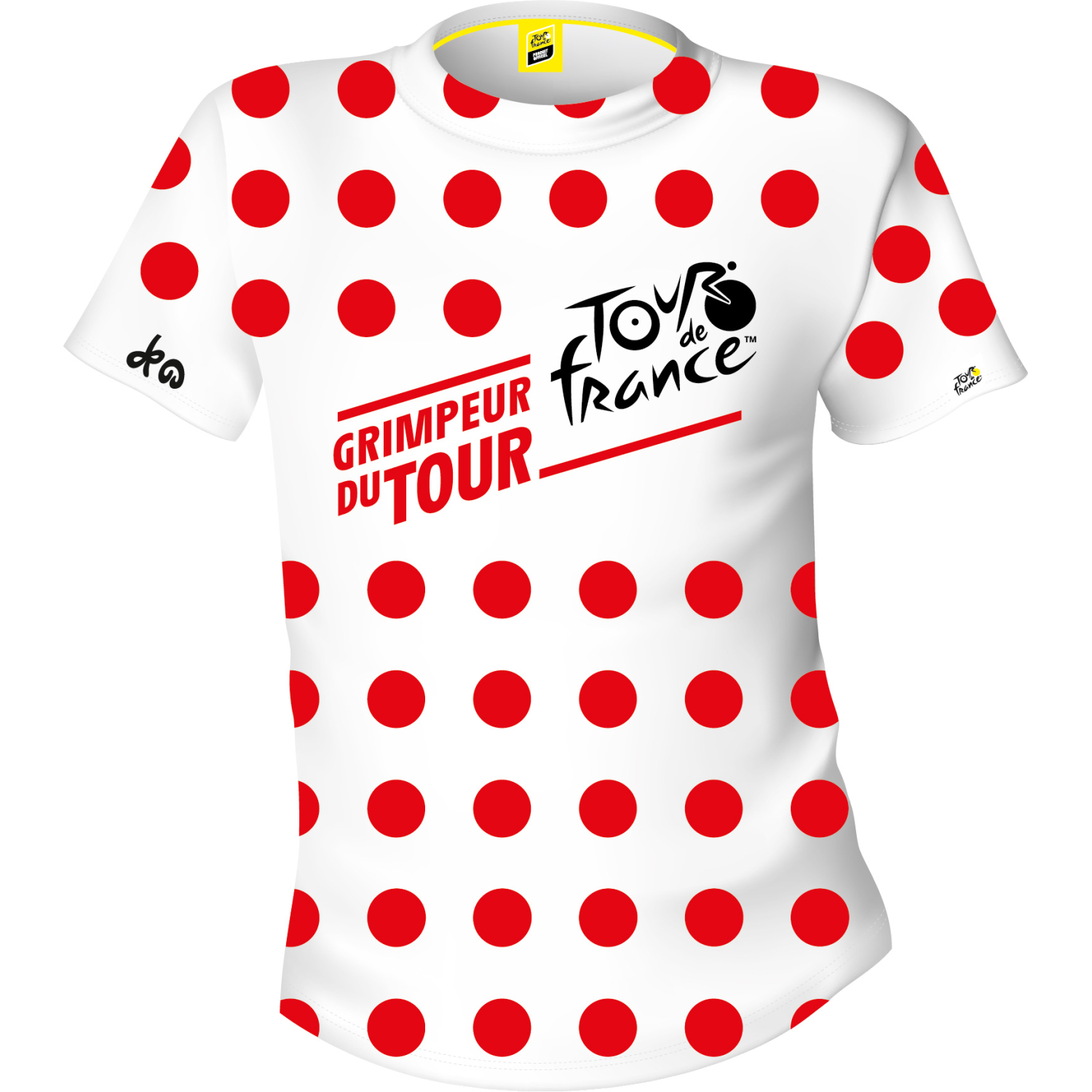 T-shirt Tour de France Leader Grimpeur du Tour Pois