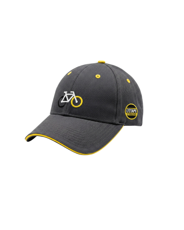 Casquette Etape du Tour Bike Gris Foncé